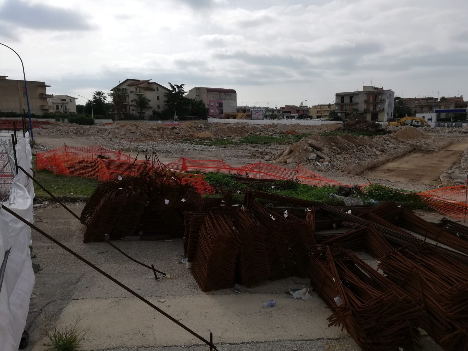 Arrivano le analisi di laboratorio sul terreno, tutto pronto a Ribera la fase di costruzione delle case popolari di Largo Martiri di via Fani