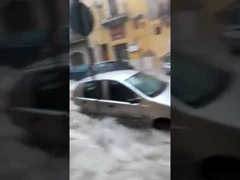 Pioggia e perfino una tromba d'aria, paura a Licata