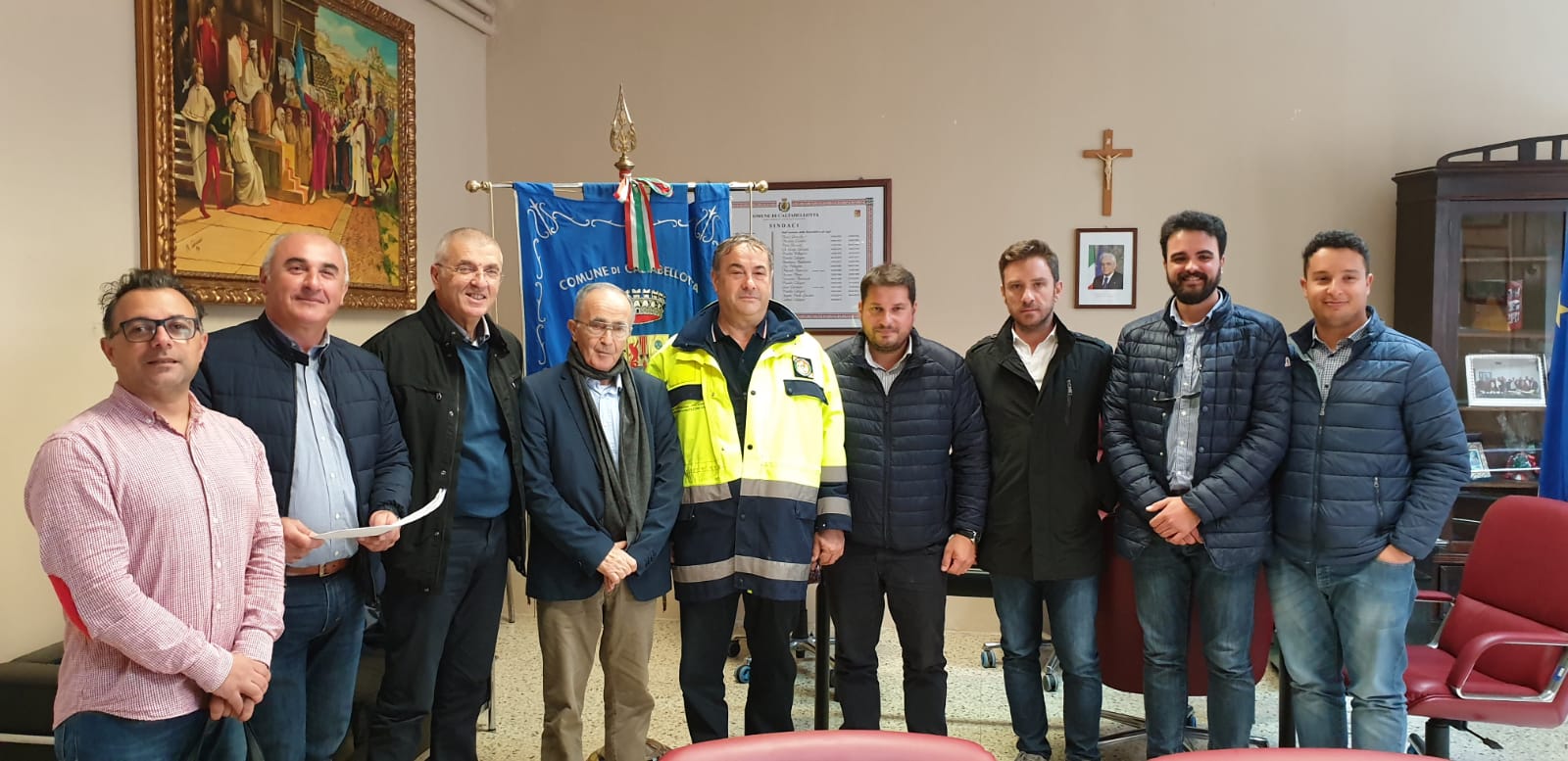 Consegnati oggi a Caltabellotta i lavori per la sistemazione delle zone danneggiate dal nubifragio del 2016