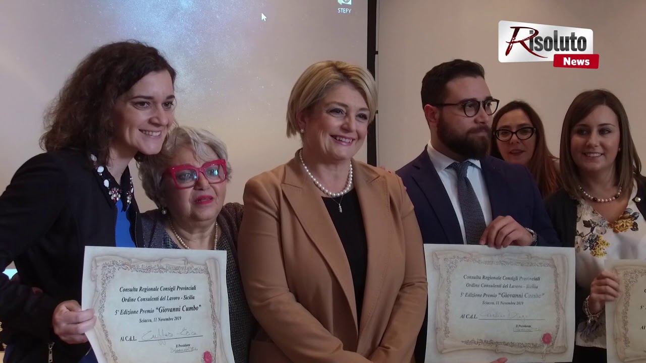 Assegnato a Sciacca a una consulente del lavoro di Palermo il premio "Giovanni Cumbo" (Interviste)