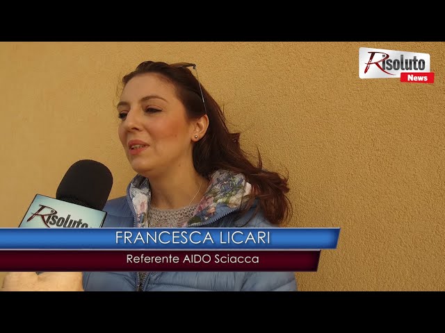 Sarà intitolata alla piccola Carola la sezione A.I.D.O. di Sciacca, la referente Francesca Licari:"La Sicilia traina le donazioni in Italia"