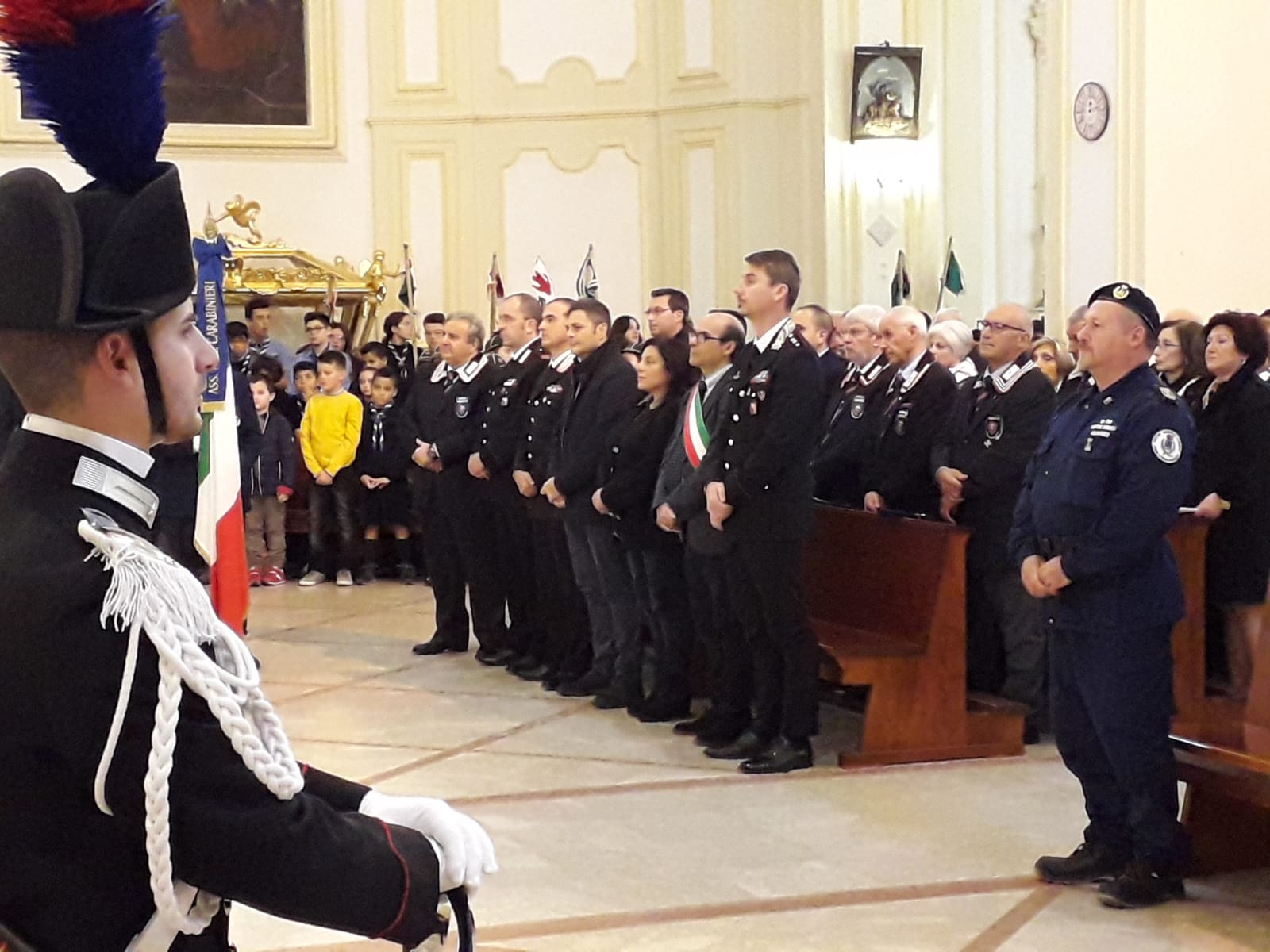 Ribera ricorda la strage di Nassiriya con la vedova ed i figli di uno dei carabinieri morti