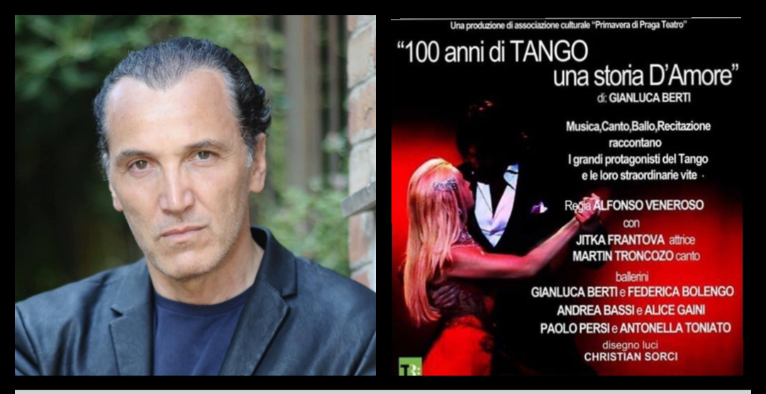 Alfonso Veneroso a Roma con "100 anni di Tango, una storia d'Amore"