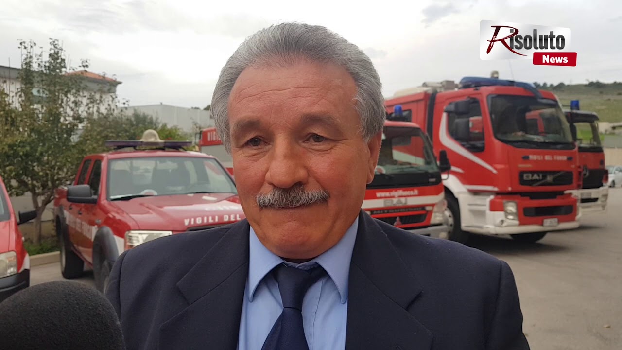 Festa di Santa Barbara al Comando di Sciacca, Onofrio Augello:"Vigile del fuoco si resta a vita"