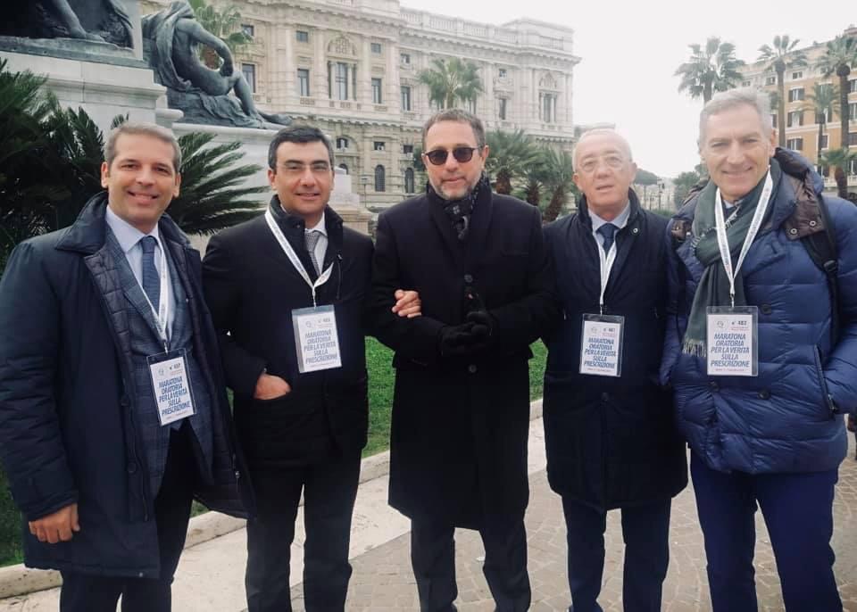 Anche tre avvocati del Foro di Sciacca tra i 1000 a Roma per la maratona oratoria per la verità sulla prescrizione