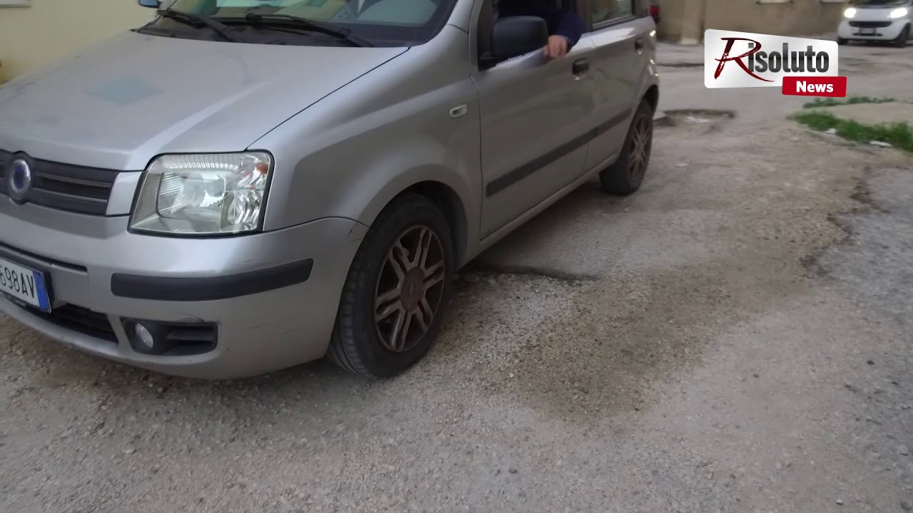 La via con più buche a Sciacca? Via San Girolamo schizza in pole position (Video)