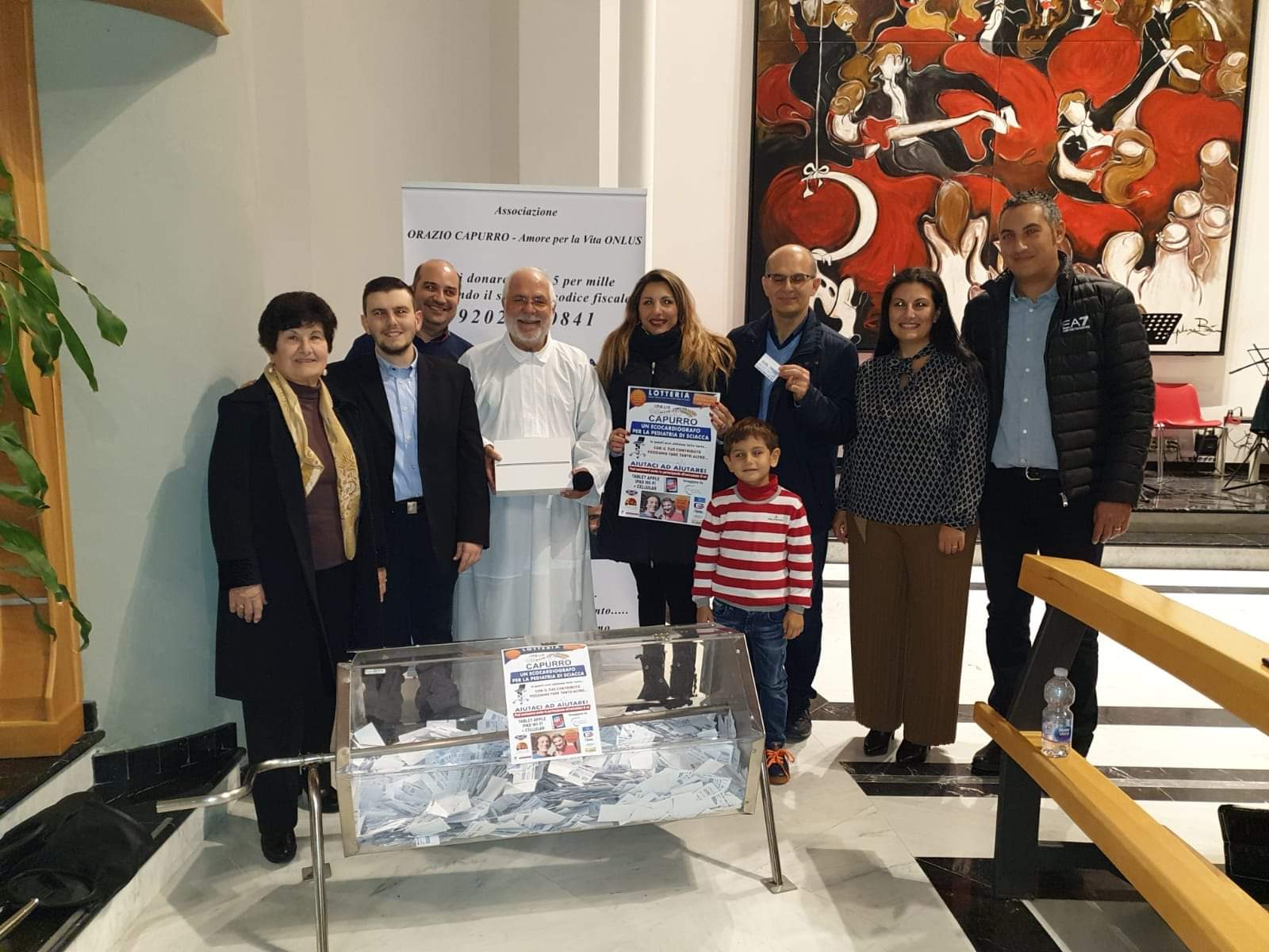 Grande successo per la Lotteria Capurro, estratto il biglietto vincente e raccolti 17.200 euro.