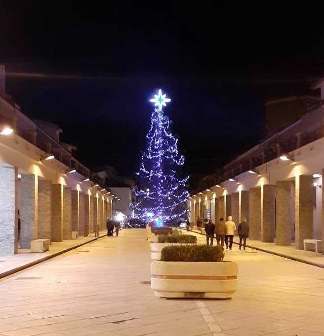 Anche Santa Margherita supera Sciacca, albero di Natale illuminato