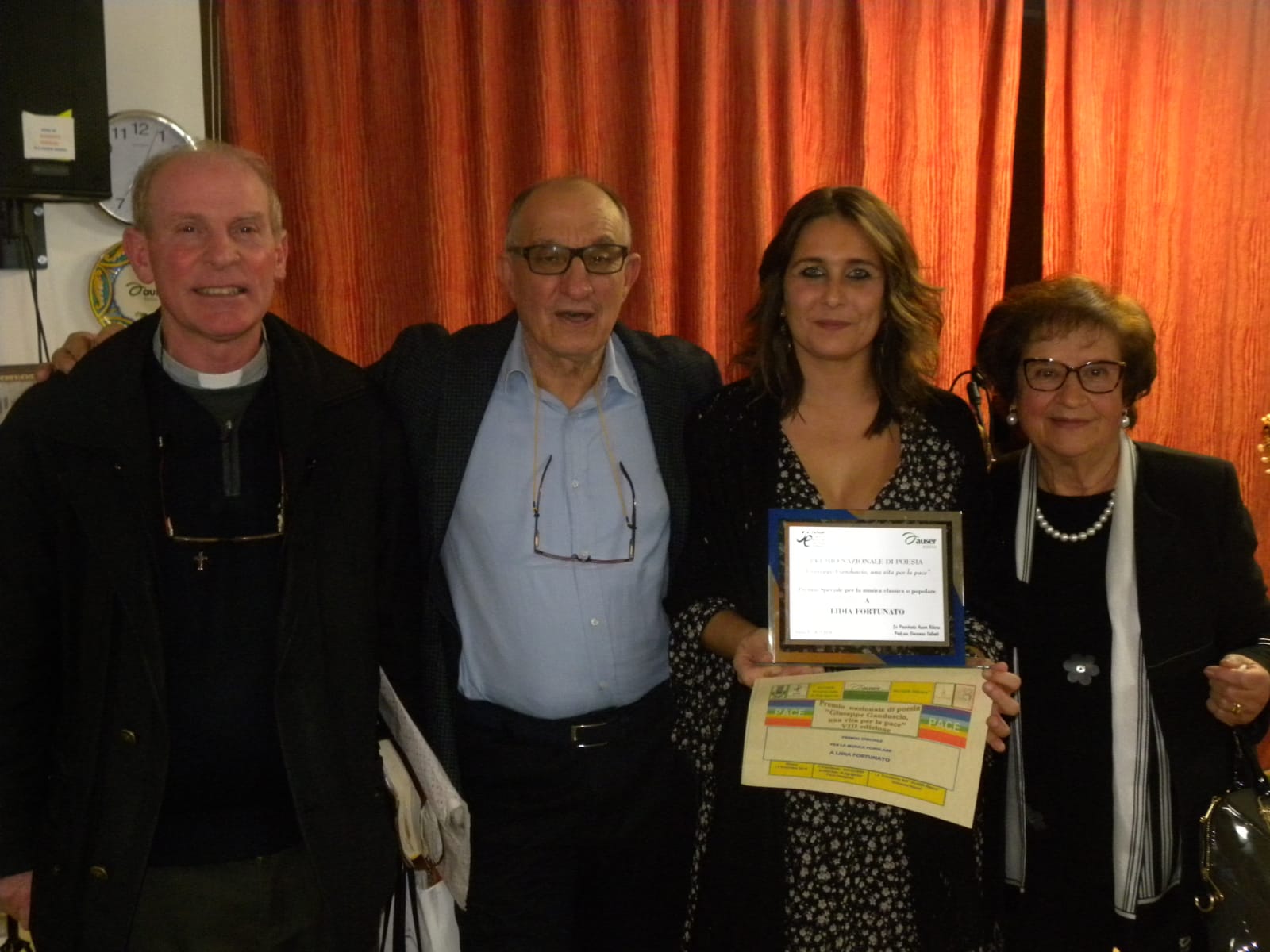 Assegnati i riconoscimenti del premio Ganduscio a Ribera organizzato dall'Auser