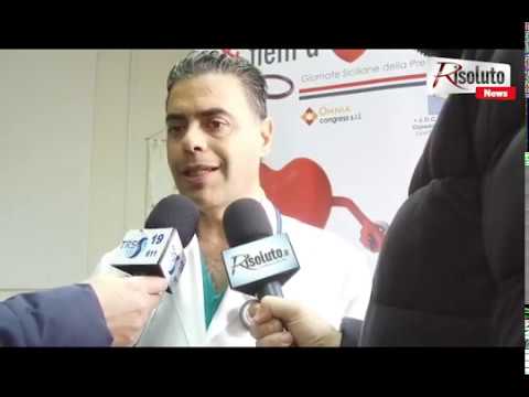 Screening cardiologico gratuito nell'atrio superiore del palazzo municipale di Sciacca (Intervista)