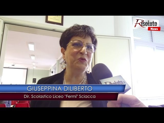 Cerimonia di premiazione al liceo “Fermi” di Sciacca degli studenti diplomati più bravi (Intervista)