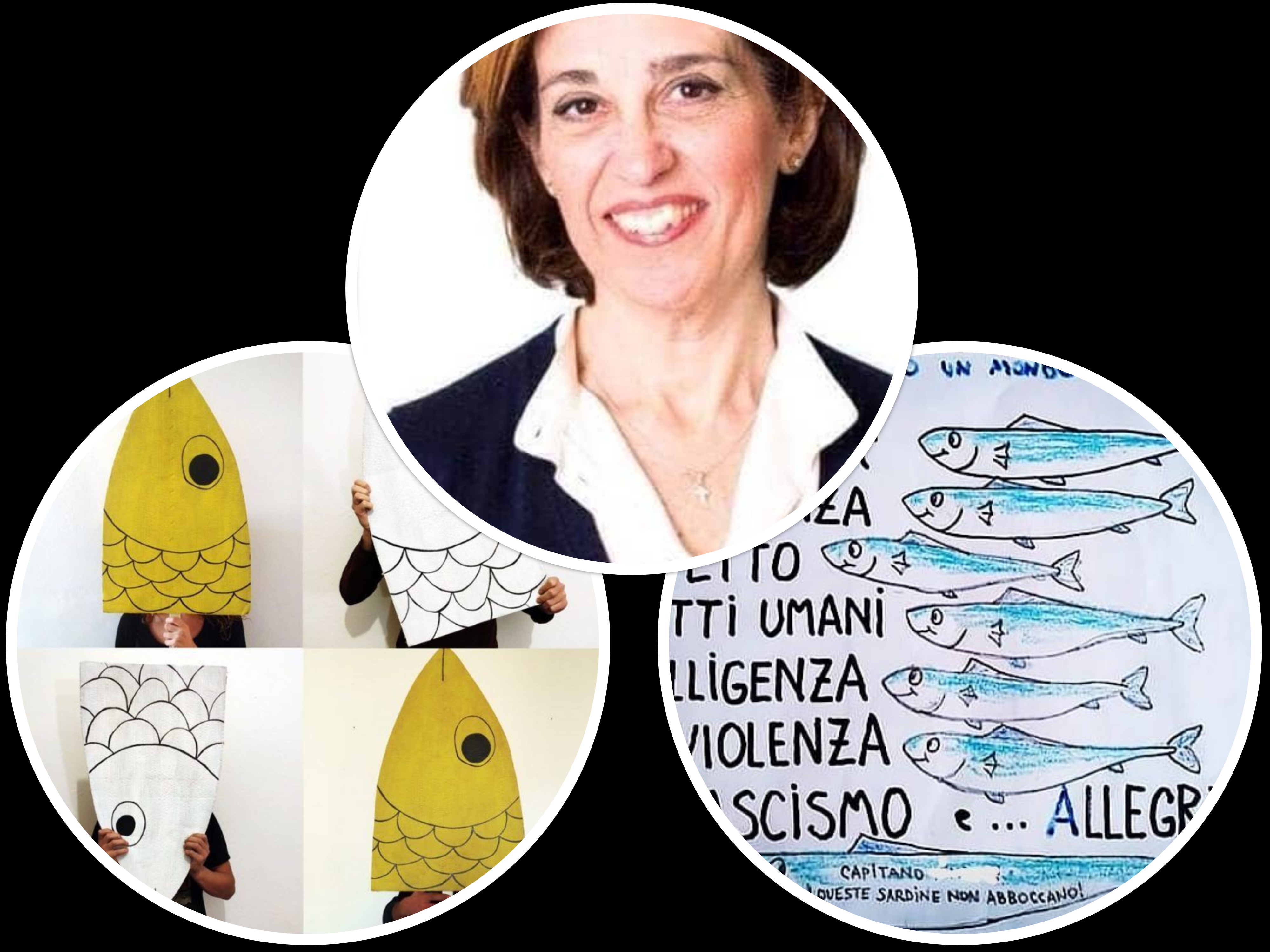 La sindaca Valenti pro sardine:"Mi entusiasma questo movimento e mi sento vicina"