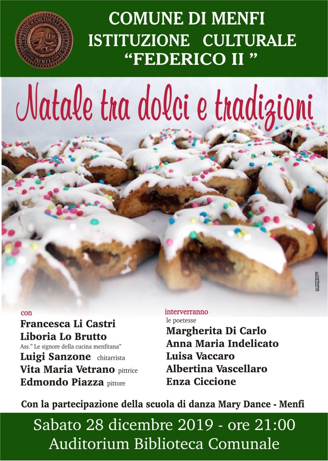 A Menfi un incontro per spiegare ricette e segreti dei dolci natalizi