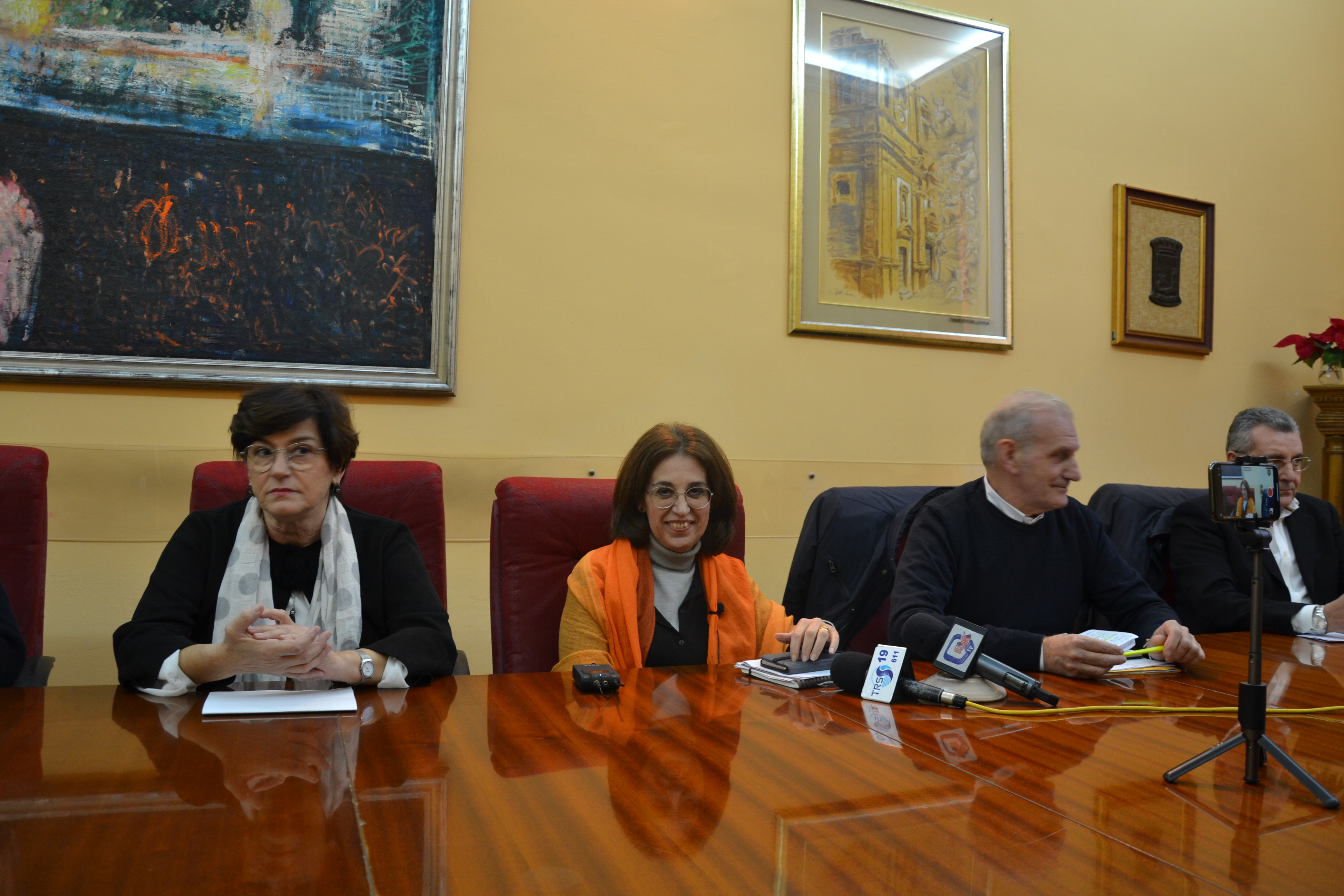 Il sindaco Valenti nella conferenza stampa di fine anno: "La giunta verrà completata a breve, su una nuova candidatura vedremo tra due anni e mezzo"