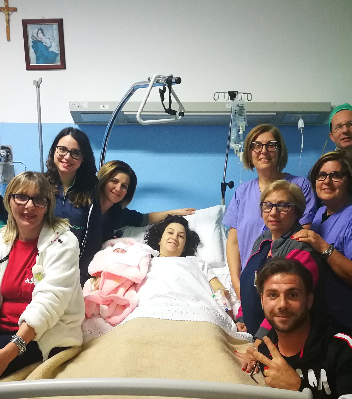 Prima nata della provincia a Licata, il medico che ha effettuato il cesareo e' saccense