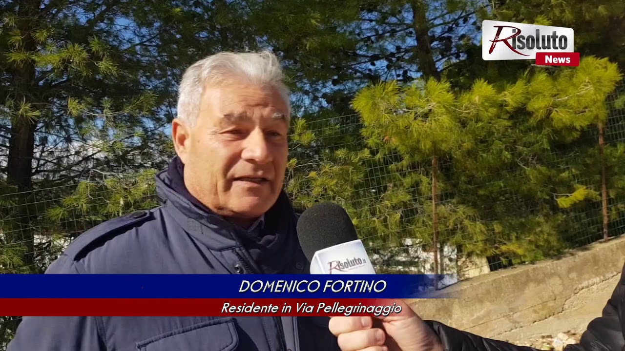 In via Pellegrinaggio a Sciacca la strada sempre intransitabile e continuano i disagi per i residenti (Intervista)