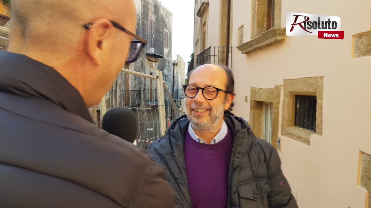 Iniziano i lavori di rimozione dei detriti e demolizione delle parti ancora pericolanti dell'immobile in via Oliveri a Sciacca (Intervista)