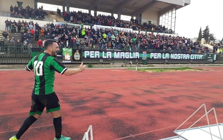 Galluzzo grazie alla doppietta con la Folgore è in corsa per il titolo di capocannoniere del campionato di Promozione