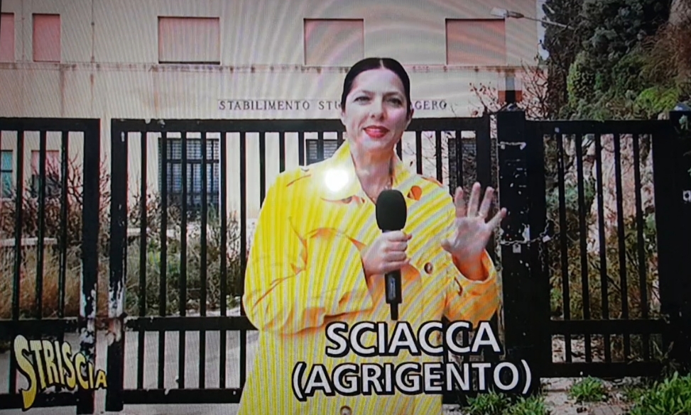 Nuovo servizio di Striscia La Notizia su Sciacca, attenzione sulle stufe di San Calogero