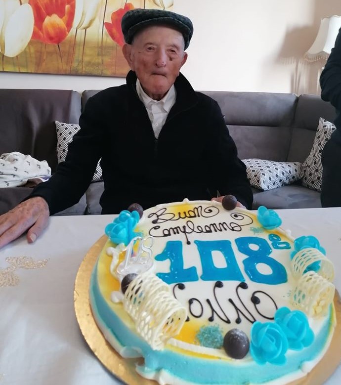Caltabellotta in festa per i 108 anni di nonno Antonino