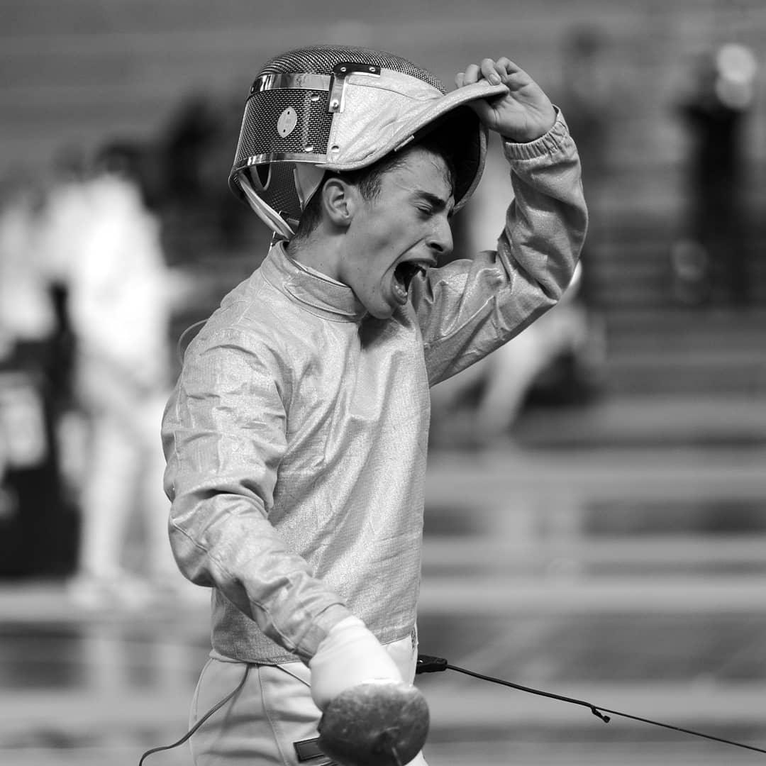 Raffaele Vinti della Discobolo di Sciacca si qualifica alla seconda prova nazionale Cadetti di sciabola a Roma