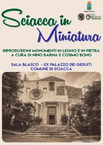 Da oggi in mostra a palazzo di città "Sciacca in miniatura" a cura di Cosimo Bono e Nino Barna