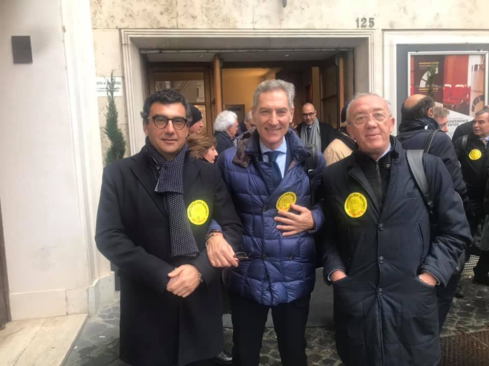 Lo stop alla prescrizione dopo la sentenza di primo grado, tre avvocati del Foro di Sciacca alla manifestazione di Roma