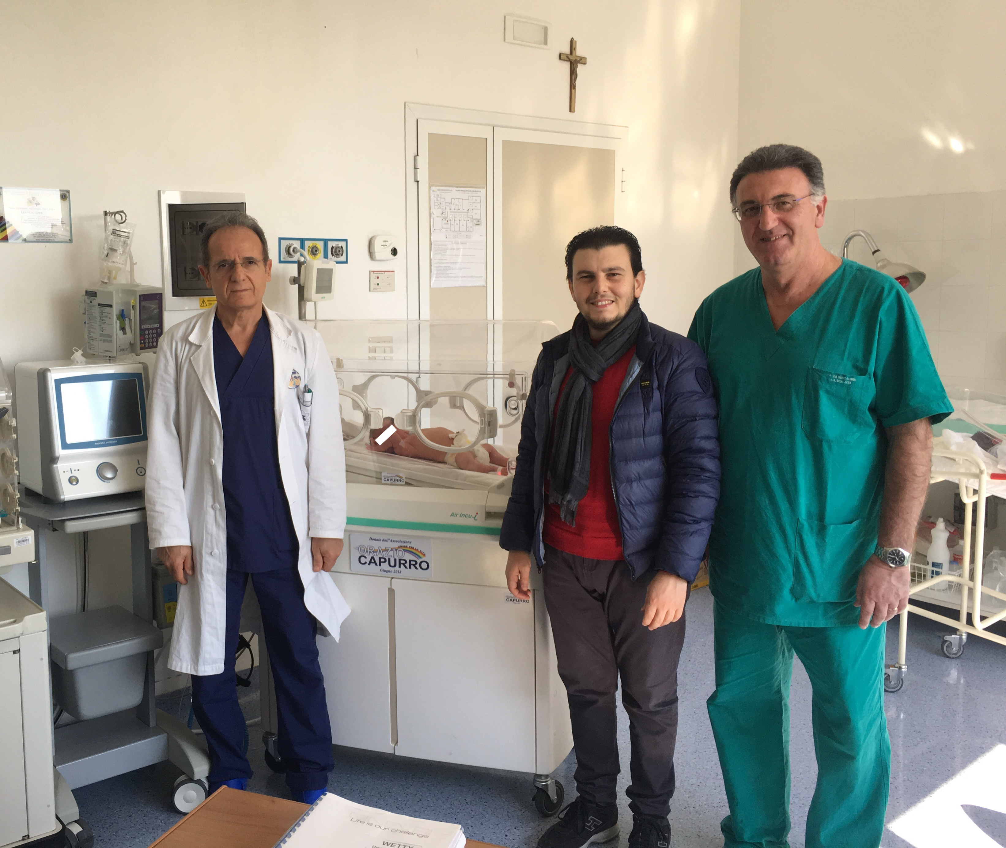 Trasmissione tv afferma che l'ospedale di Sciacca è sprovvisto un'incubatrice, l'associazione Capurro precisa"Non è vero, è stata una nostra donazione".