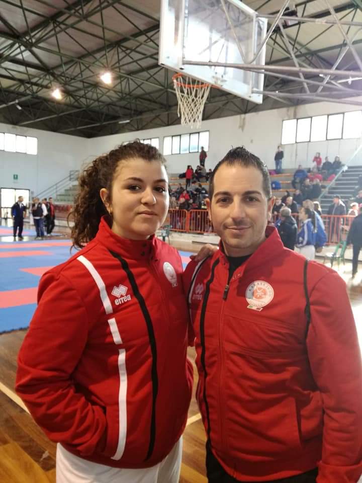 L'atleta Giulia Lattuca di Raffadali presente alla fase regionale Fijlkam categoria Assoluti