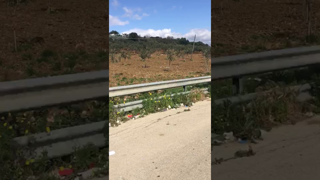 Strada per San Calogero come una discarica, stessa situazione a San Giorgio