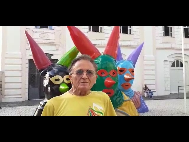 E' Carnevale anche a San Salvador de Bahia, citta' gemellata con Sciacca. La nostra finestra con Turi Dimino