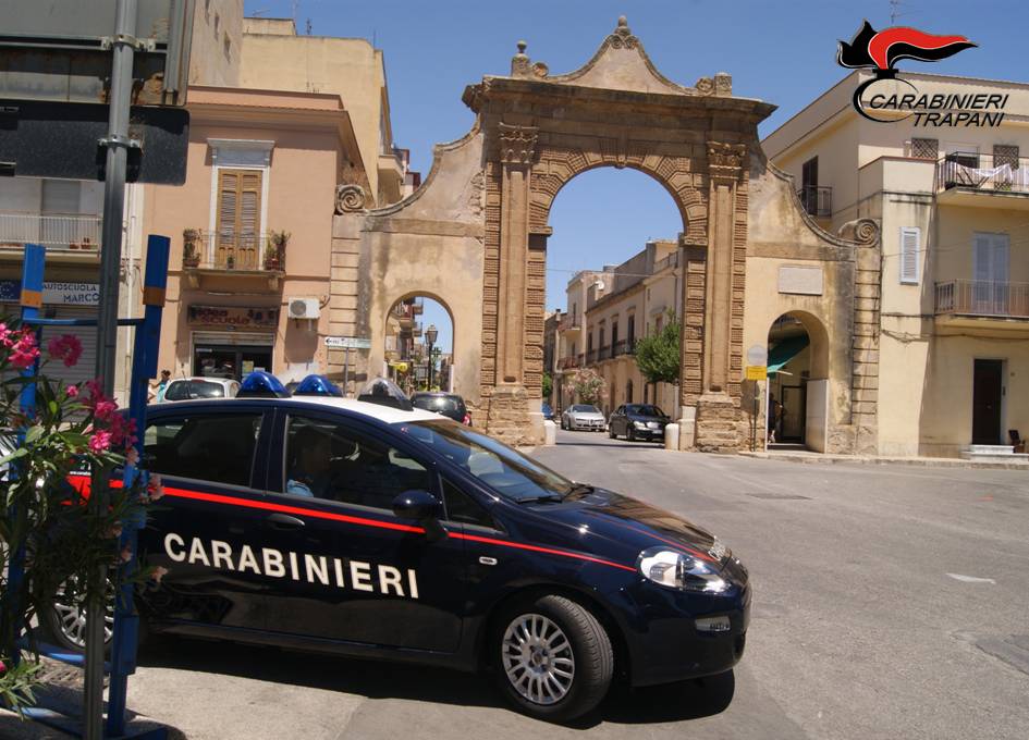 Quattro arresti da parte dei carabinieri della compagnia di Castelvetrano