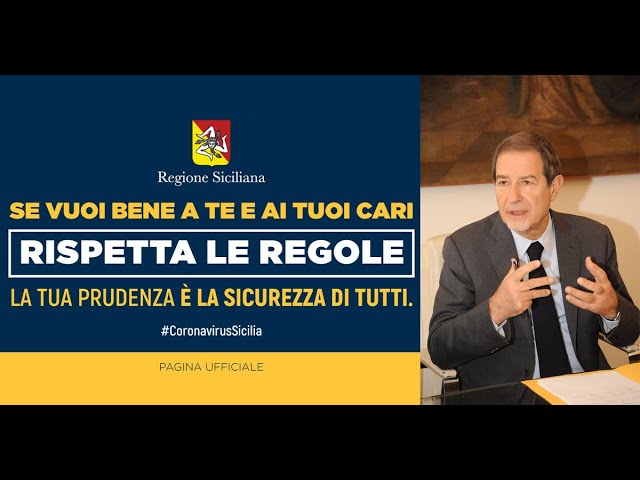 Emergenza Coronavirus in Sicilia, Musumeci ordina: “Chi proviene dal nord ha il dovere di mettersi in autoisolamento” (Video)