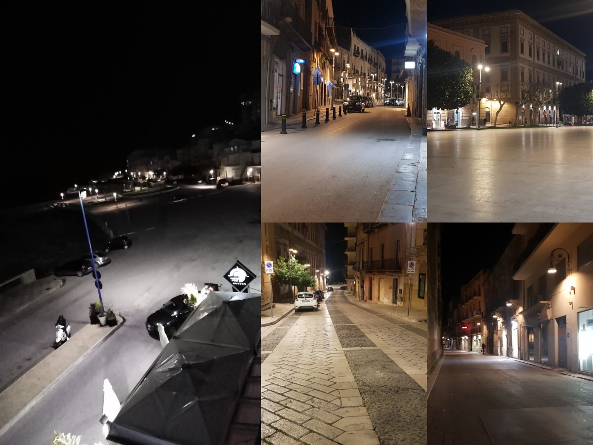 Sciacca deserta per la paura del Coronavirus, i saccensi rispondono agli appelli