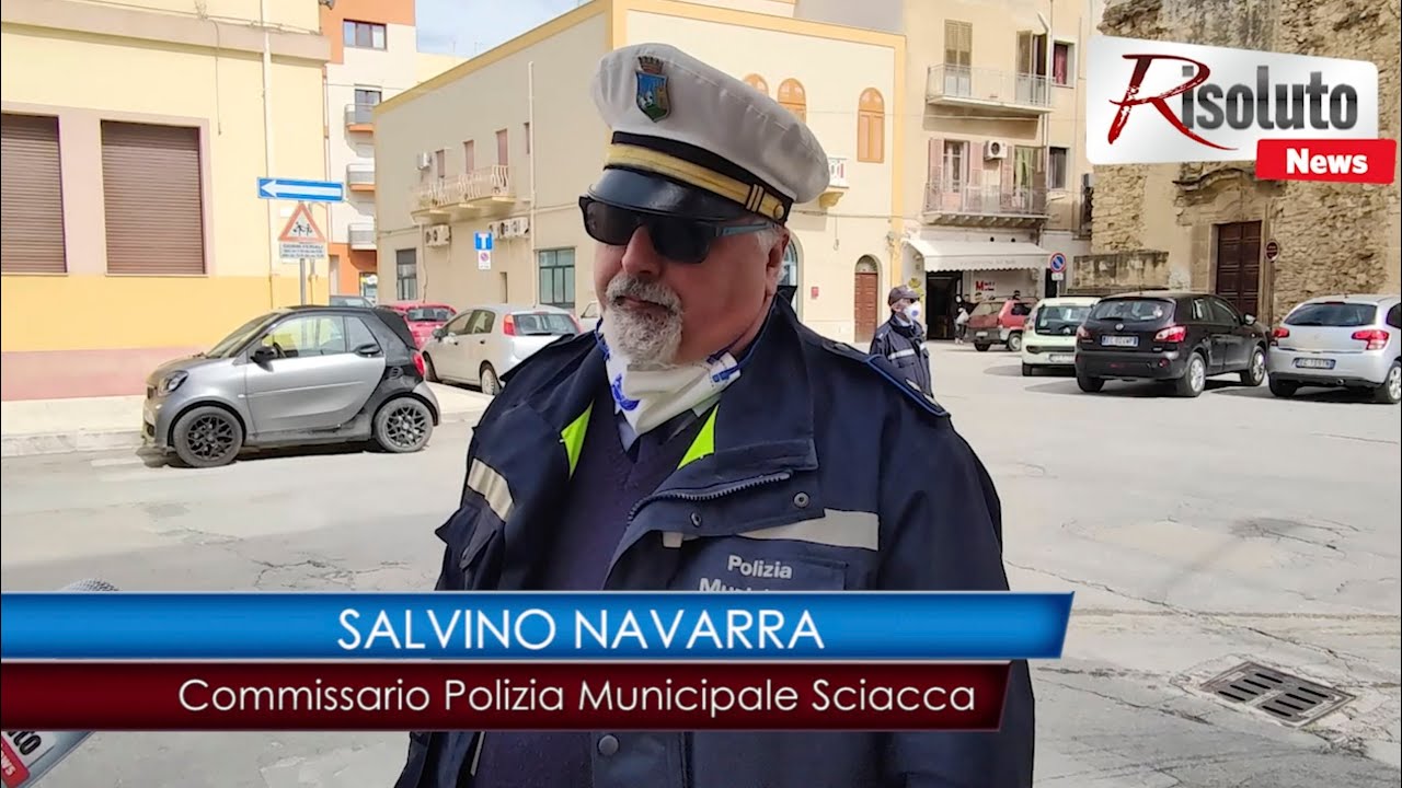 La Polizia Municipale di Sciacca: "Adesso la gente ha paura e resta a casa" (Intervista)