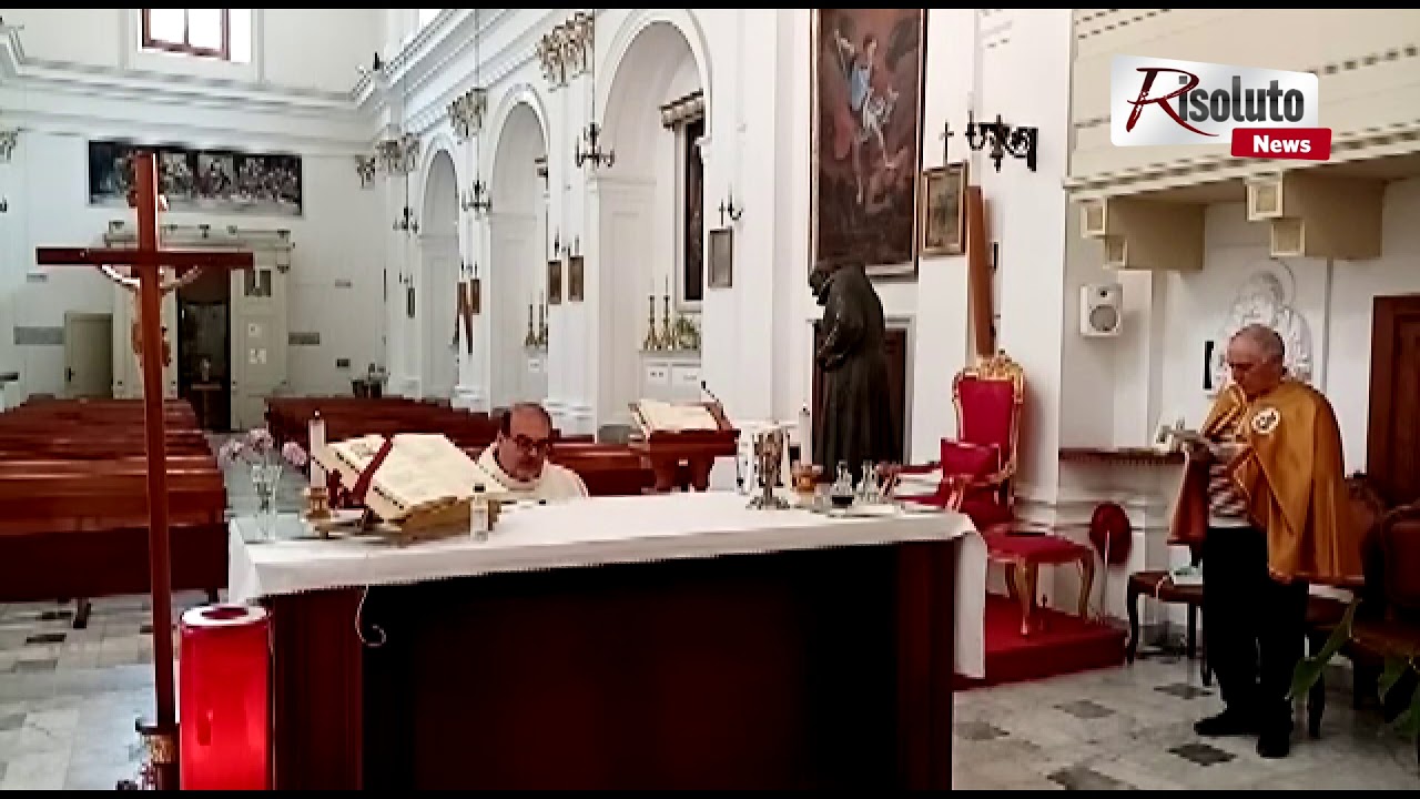 Messa di San Giuseppe a porte chiuse a Sciacca