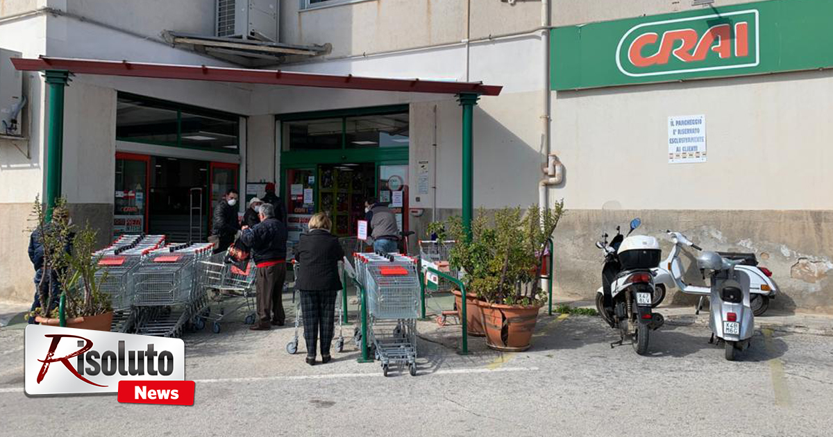 Supermercato saccense dona cinquecento euro di spesa al Comune di Sciacca in buoni da venti euro per destinarli ai cittadini in difficolta'