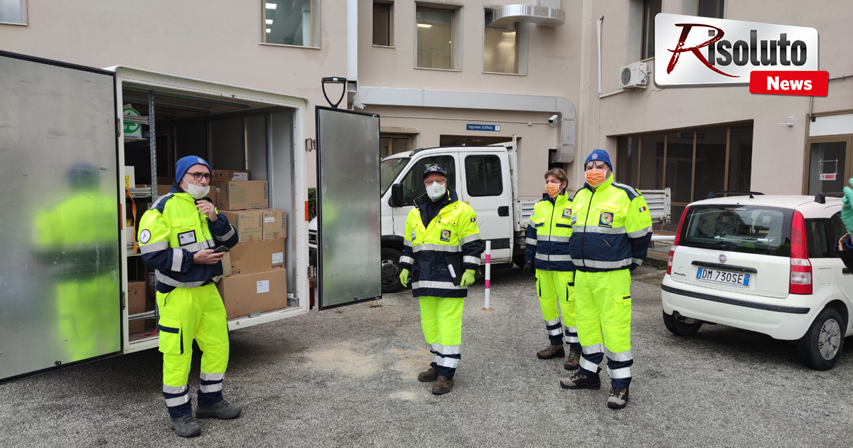 I cinque ventilatori ed i 700 tamponi della Protezione Civile restano tutti a Sciacca