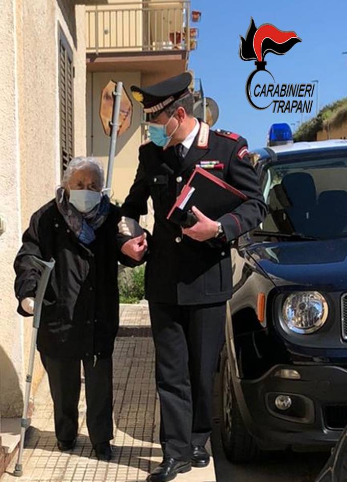 Coronavirus, anche a Partanna e Mazara del Vallo i carabinieri consegnano le pensioni