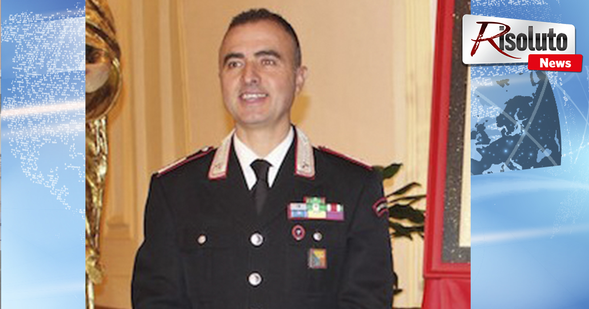 Encomio solenne del sindaco di Calamonaci al Luogotenente dei carabinieri Santopietro che domani si insedierà a Sciacca