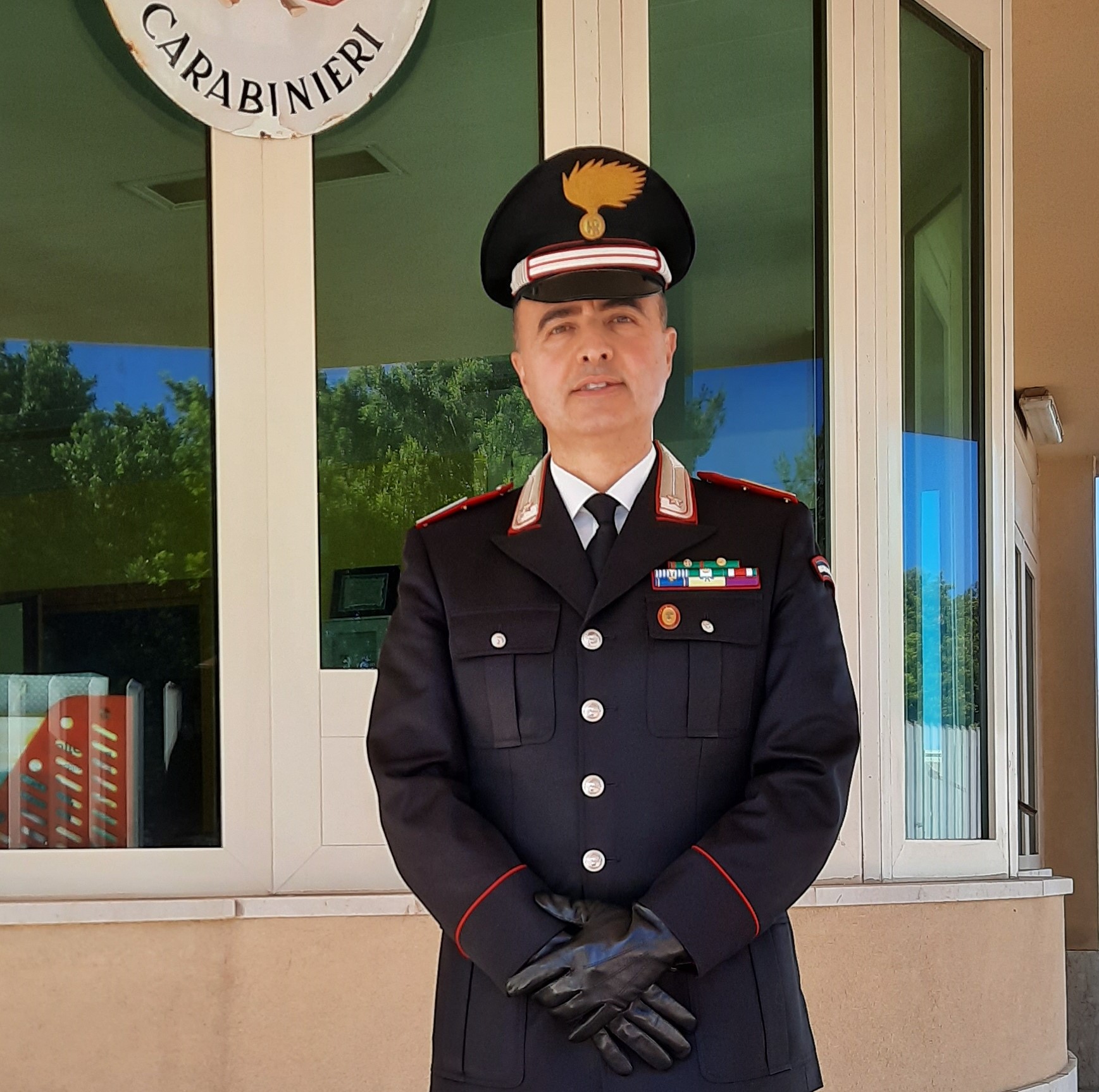 Questa mattina l'insediamento del Luogotenente Santopietro a capo della stazione dei carabinieri di Sciacca