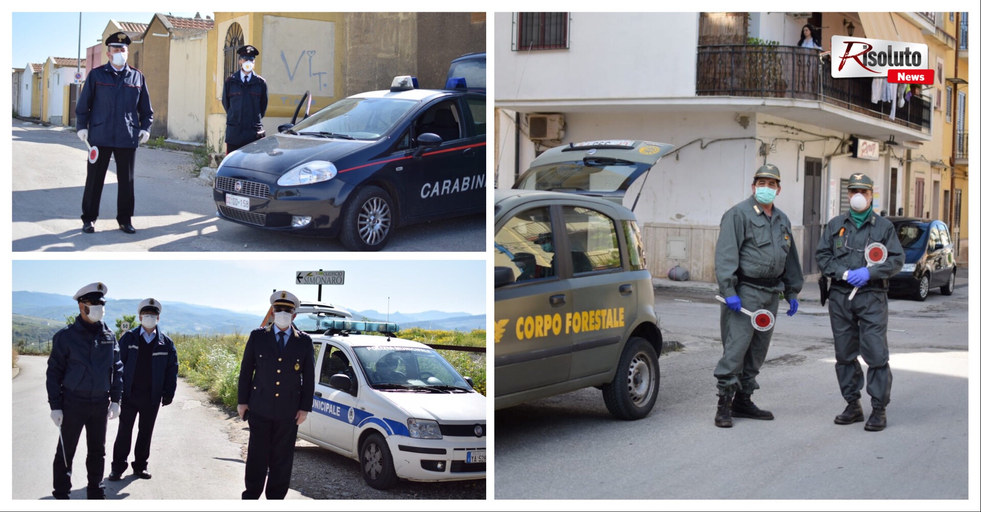 A Ribera campagne e località balneari deserte e da lunedì niente ordine alfabetico per andare a fare la spesa