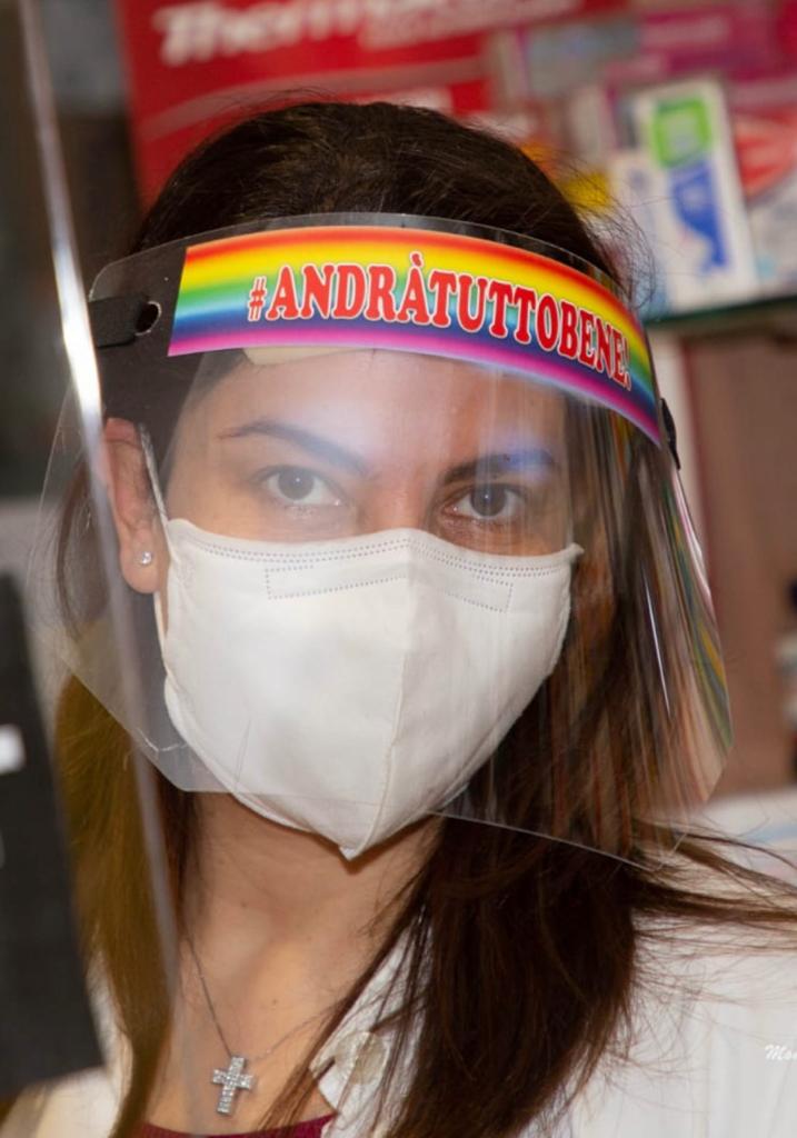 Consegnate all'ospedale di Sciacca 61 visiere protettive in 3D, e anche le farmacie utilizzano il dispositivo di protezione