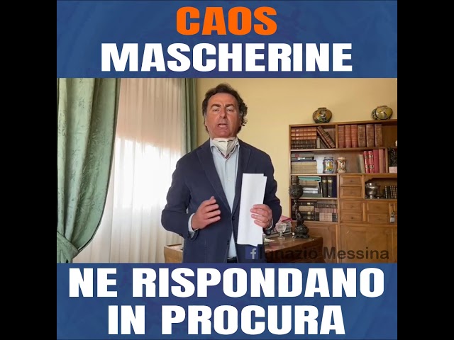Caos mascherine, Ignazio Messina:"Ne risponderanno in Procura"