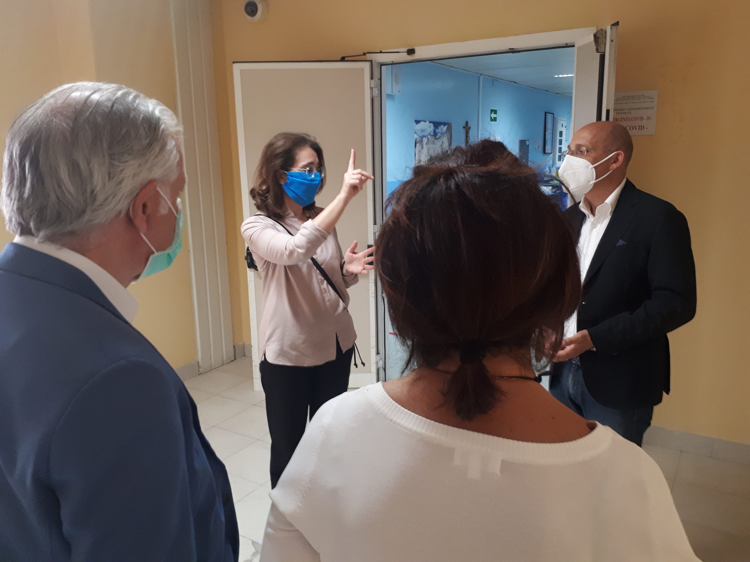 Il commissario Firenze e il direttore del Giovanni Paolo II al sindaco:"Abbiamo effettuato un lavoro "chirurgico" per superare le criticita'"