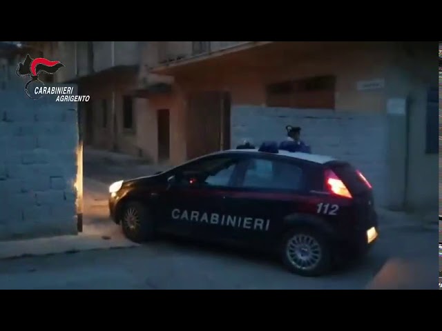 L'operazione antidroga Bazar a Ribera, quattro arresti e altri indagati sottoposti a obbligo di dimora (Video)