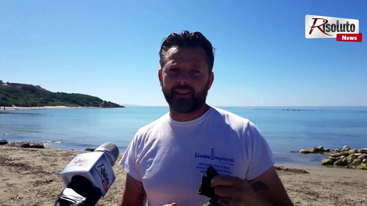 La domenica sulla spiaggia di Sovareto a Sciacca aspettando i turisti (Interviste)