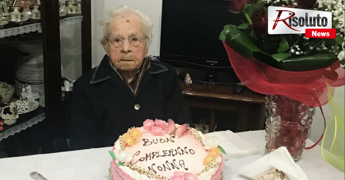 Oggi a Sciacca nonna Antonina spegne 100 candeline
