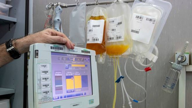 Volo di Stato con plasma autoimmune per salvare la donna ricoverata al “Cervello”
