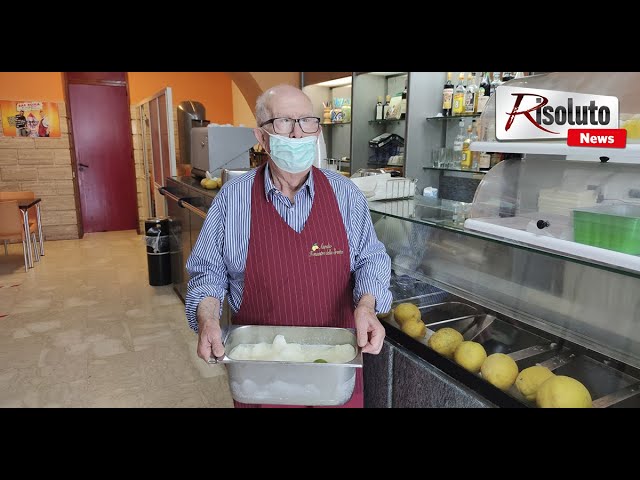 Ad 83 anni Aurelio Licata riparte al porto di Sciacca con la sua granita (Intervista)